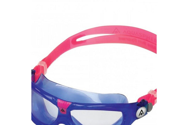 Aquasphere Childrens/Kids Seal 2 Clear Swimming Goggles (Blue/Pink) (One Size)