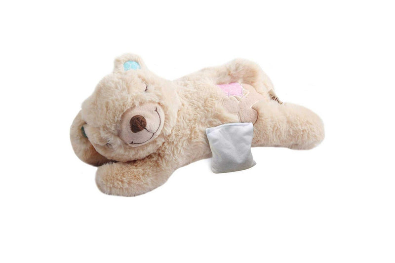 Puppy Warm Toy Bear Dog Heat Pack Comfort Plush Soft Toys Feeling Sleep Aid AFP