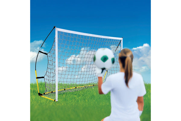 8' x 5' Soccer Football Goal Foot Portable Net Quick Set Up