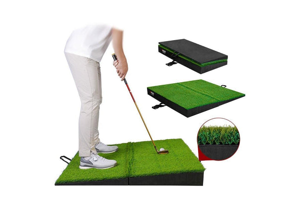 Djd041 Golf Slope Strike Pad Foldable Swing Trainer Hi-Low Slope Pad