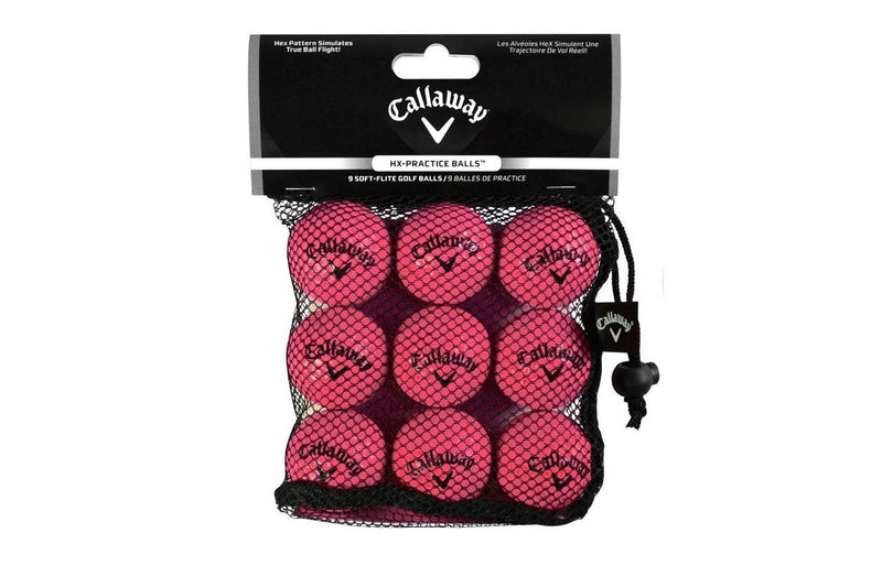 Callaway Soft Flight Golf Balls (Pack of 9) (Neon Pink) (One Size)