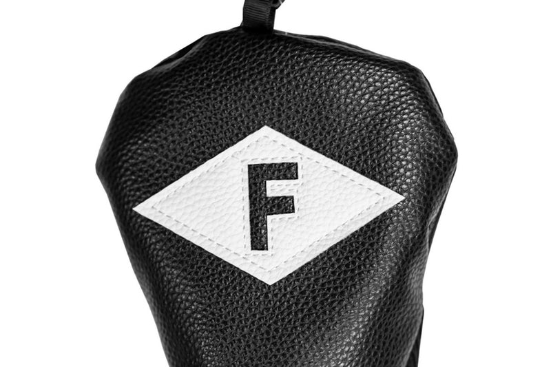 Longridge Fairway Golf Club Head Cover (Black/White) (One Size)