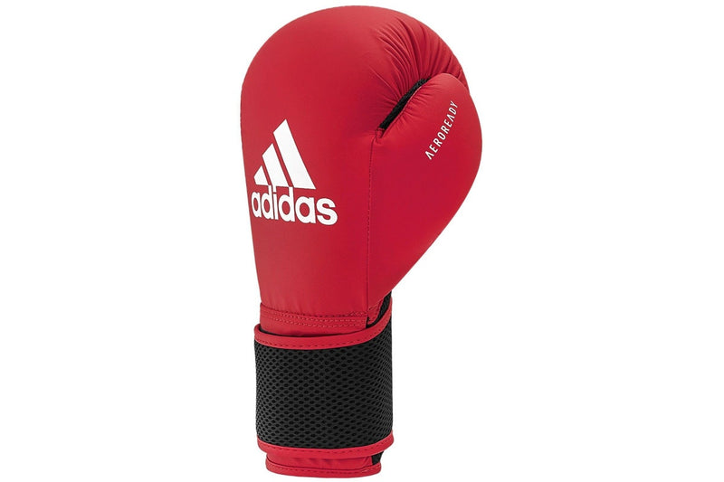 Adidas Hybrid 25 Boxing Gloves - Red / White - 12oz