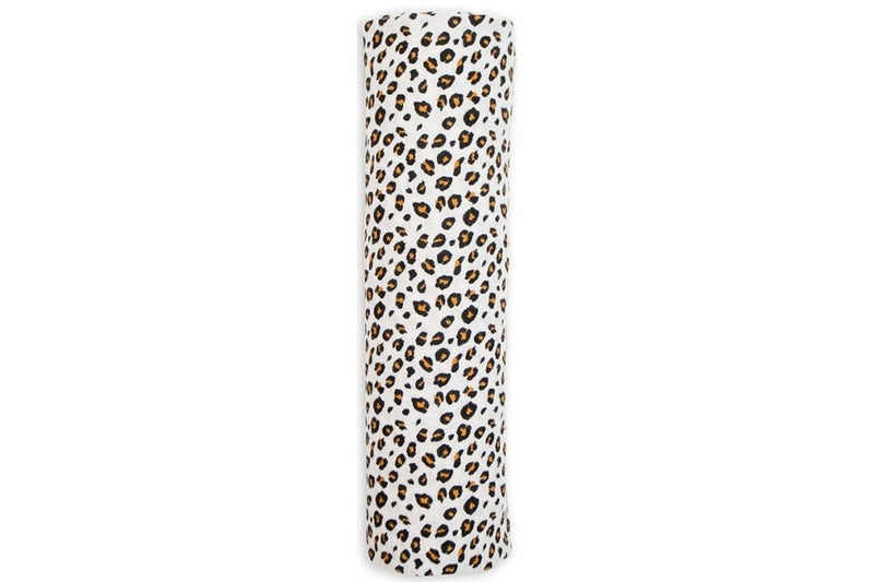Lulujo: Muslin Bamboo Swaddle - Leopard