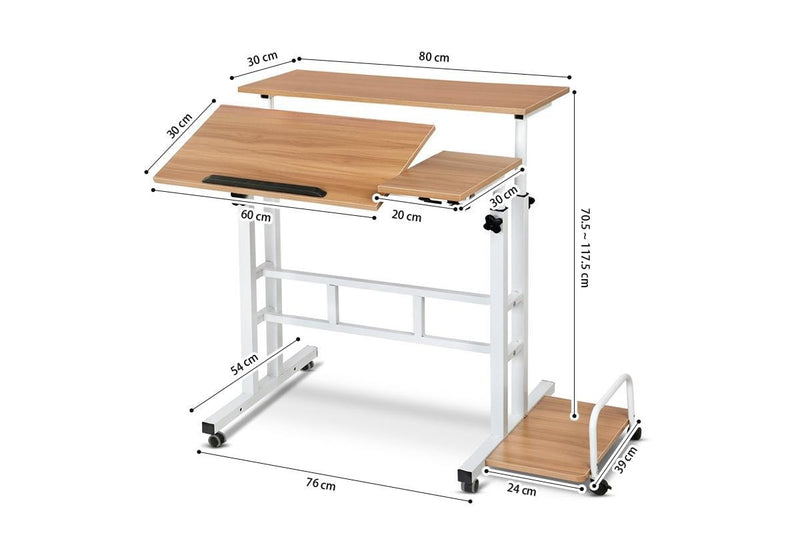 STORFEX Height Adjustable Home Office Desk