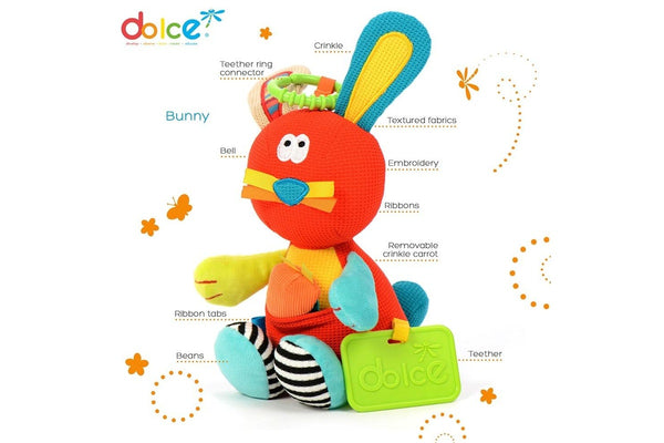 Dolce: Activity Toy - Spring Bunny