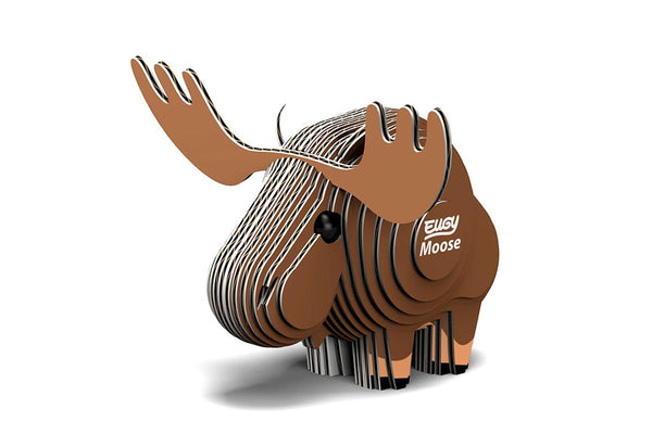 Eugy: Moose - 3D Cardboard Model