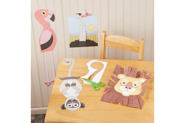 Melissa & Doug: Safari Scissor Skills - Activity Pad