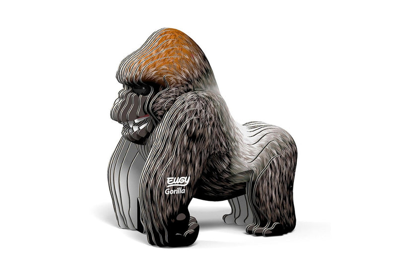 Eugy: Gorilla - 3D Cardboard Model