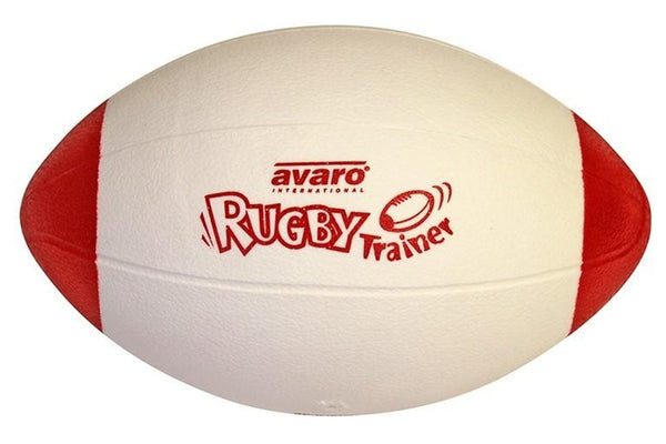 Avaro PVC Rugby Trainer - Red / Black - Assorted Designs