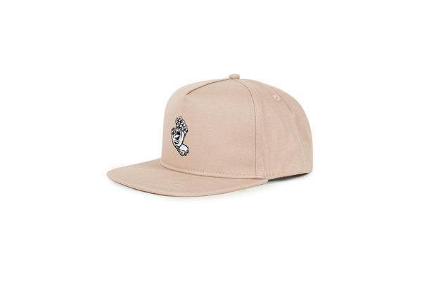 Santa Cruz: Mono Hand Snapback Cap - Tan