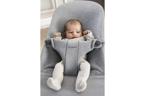 BabyBjorn: Bouncer Bliss Jersey - Light Grey