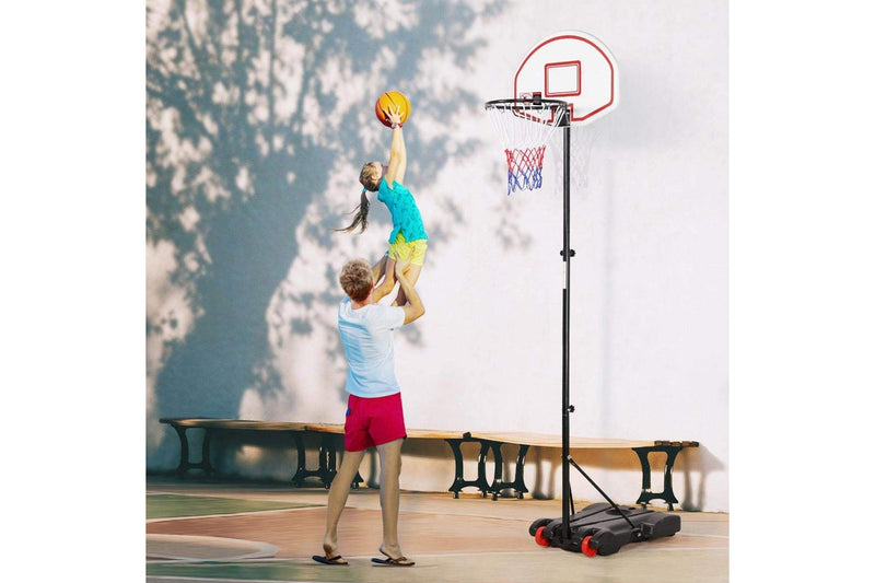 Basketball Ring Hoop Height Adjustable Portable Set