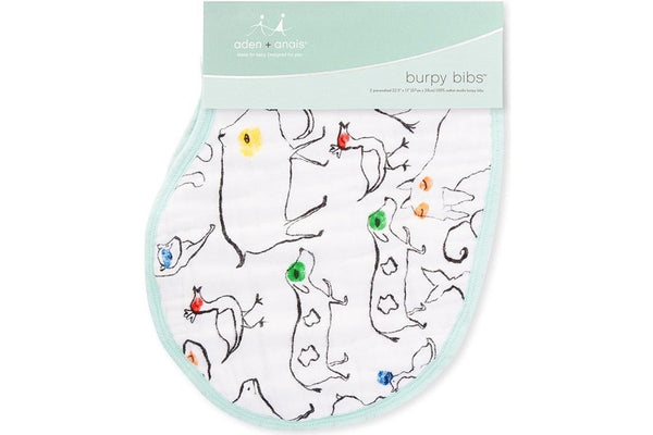 Aden + Anais: Classic Burpy Bib Set - Colour Pop (2 Pack)