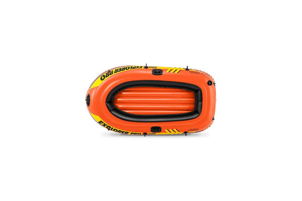 Intex Explorer Pro 200 Inflatable 196x102cm Boat Kids Water Outdoor Toy Orange