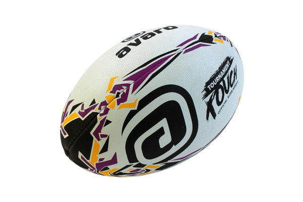 Avaro Touch Rugby / Football Tournament Ball - Purple