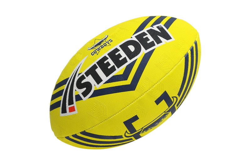 Steeden: NRL North Queensland Cowboys Supporter Ball - Size 5