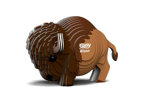 Eugy: Bison - 3D Cardboard Model