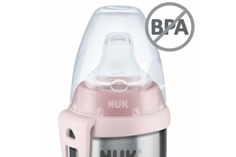 NUK Stainless Steel Active Cup - Pink