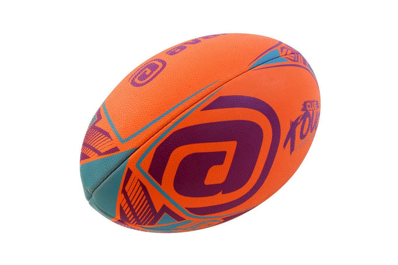 Avaro Senior Club Touch Rugby / Football Ball - Orange