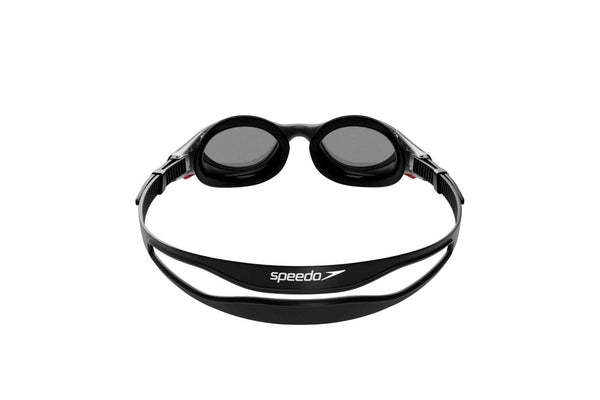 Speedo Unisex Adult 2.0 Biofuse Swimming Goggles (Black/Smoke) (One Size)