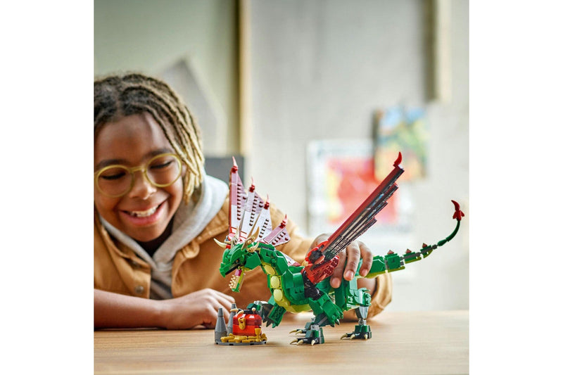 LEGO Creator: 3-In-1 Medieval Dragon - (31161)