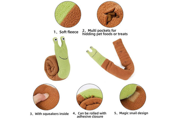 Polar Fleece Plush Chew Toys for Pet Dogs Educational Squeaky Toys Dog Mat Foraging Bowls