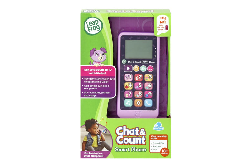 Leapfrog: Chat & Count Smart Phone - Violet