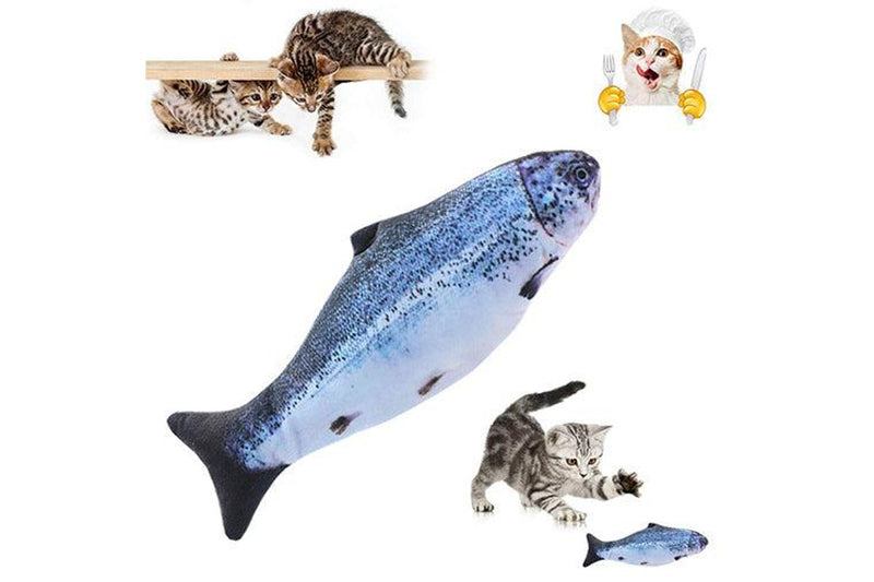 Electric Moving Fish Toy for Cats