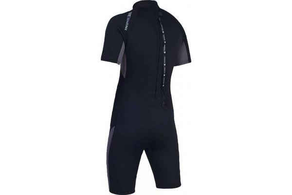 Trespass Scuba Mens Short Wetsuit (Black) (M)