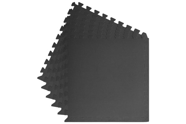 Floor Mats 6 Pcs 2.16 MÃ¢Â² Eva Foam Black