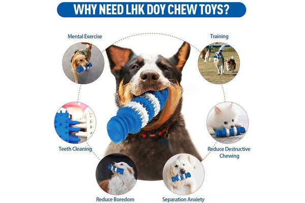 Durable Flexible Natural Rubber Dog Chew Toys For Aggressive Chewers For Small And Large Dogs