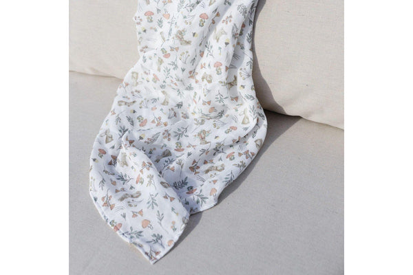 Little Linen: Muslin Wrap - Harvest Bunny