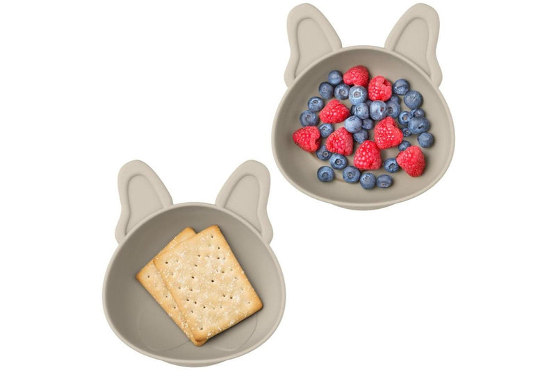 Melii: Suction Bowl - Luxe Bulldog (2 Pack)