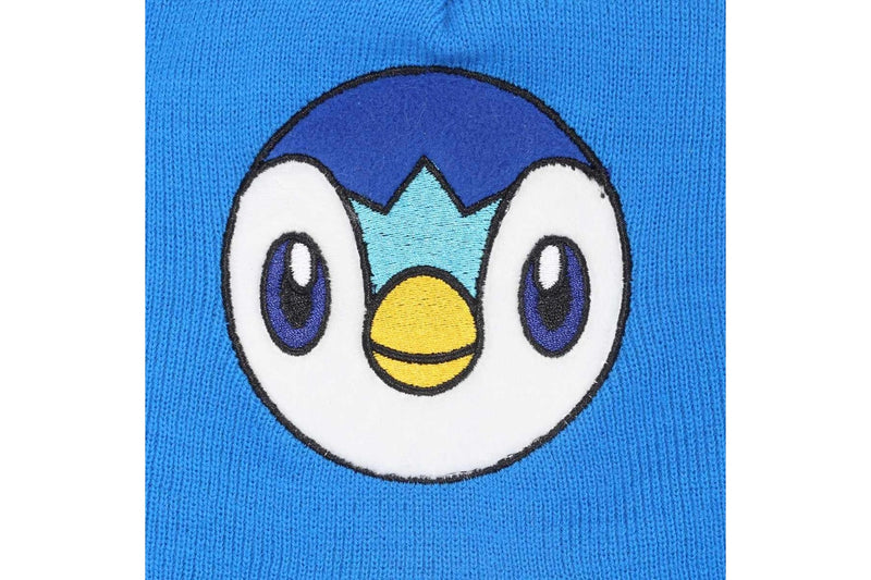 Pokemon Piplup Trapper Hat (Blue) (One Size)