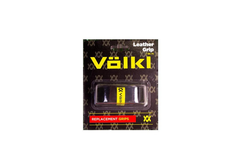 Volkl Leather Tennis Grip Black - 1 Pack