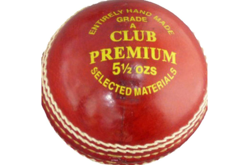 Carta Sport Grade A Cricket Ball (Red/White) (One Size)