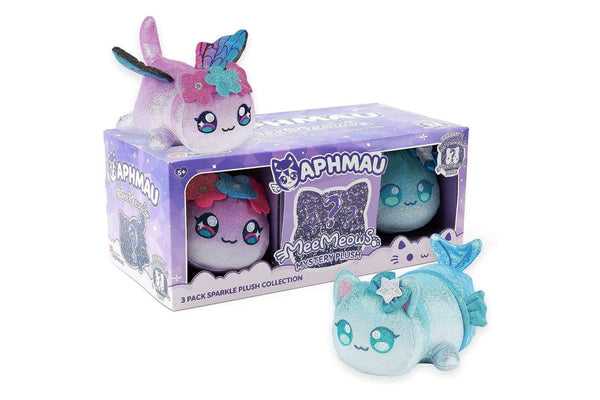 APHMAU: 6" Mystery MeeMeows - 3-Pack Sparkle Collection (Blind Box)