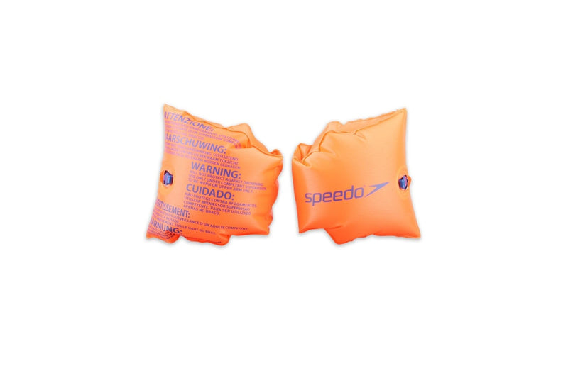 Speedo Childrens/Kids Swimming Armbands (Orange) (2-6 Years)