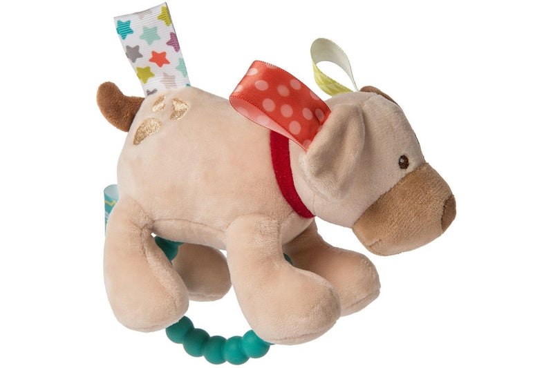 Mary Meyer: Taggies Teether Rattle - Buddy Dog