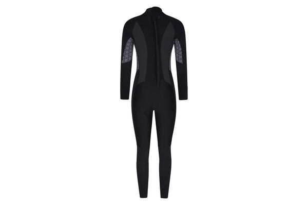 Mountain Warehouse Womens/Ladies Printed Full Wetsuit (Black) (12 UK - 14 UK)