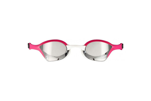 Arena Cobra Mirror Ultra Swipe Swimming Goggles (Silver/Pink) (One Size)