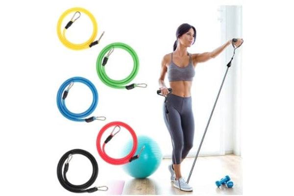 Fitness Exercises Resistance Bands Set