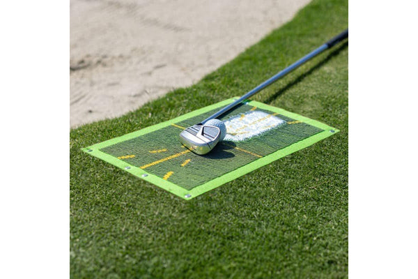 Golf Training Mat Wear Resistant Anti Slide Golf Swing Mat Mini Golf Practice Carpet for Training with Accessories Golf Impact Mat for Indoor/Outdoor