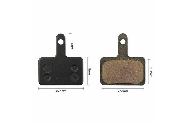 1 Pair of Bicycle Resin Disc Brake Pads For Shimano M375 M446 Tektro Auriga Pro