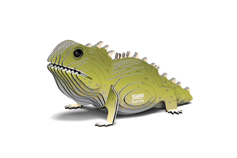 Eugy: Tuatara - 3D Cardboard Model