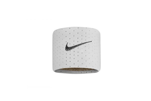 Nike Terrycloth Wristband (Pack of 2) (White/Black) (One Size)