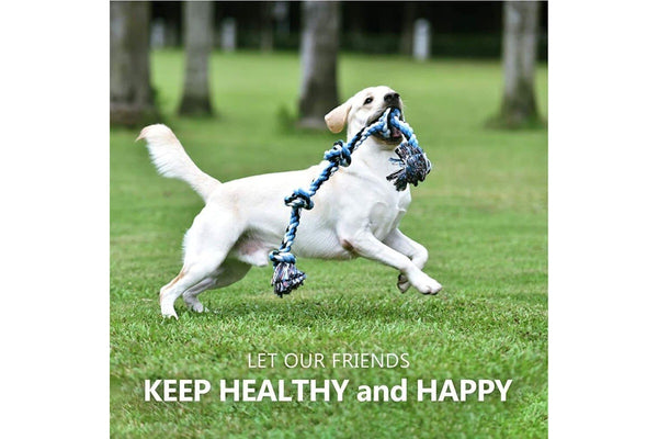 Teeth Cleaning Safe Indestructible Giant Rope Chew Toy For Medium Large Dogs