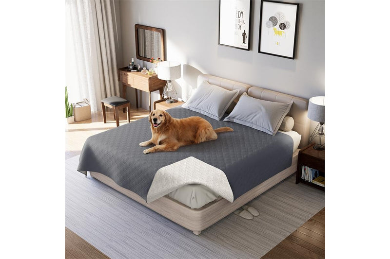 Waterproof And Non-Slip Pet Mattress - Grey (XXL)