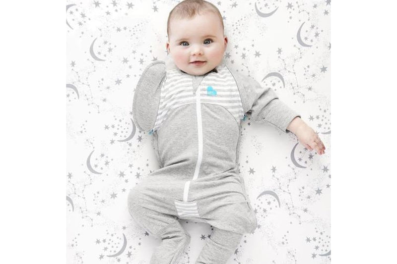 Love to Dream: Swaddle UP Transition Suit 1.0 TOG - Grey (Medium)